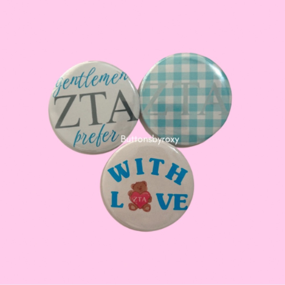 ZTA 3 pack buttons